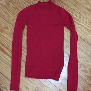 Red Joseph Turtleneck